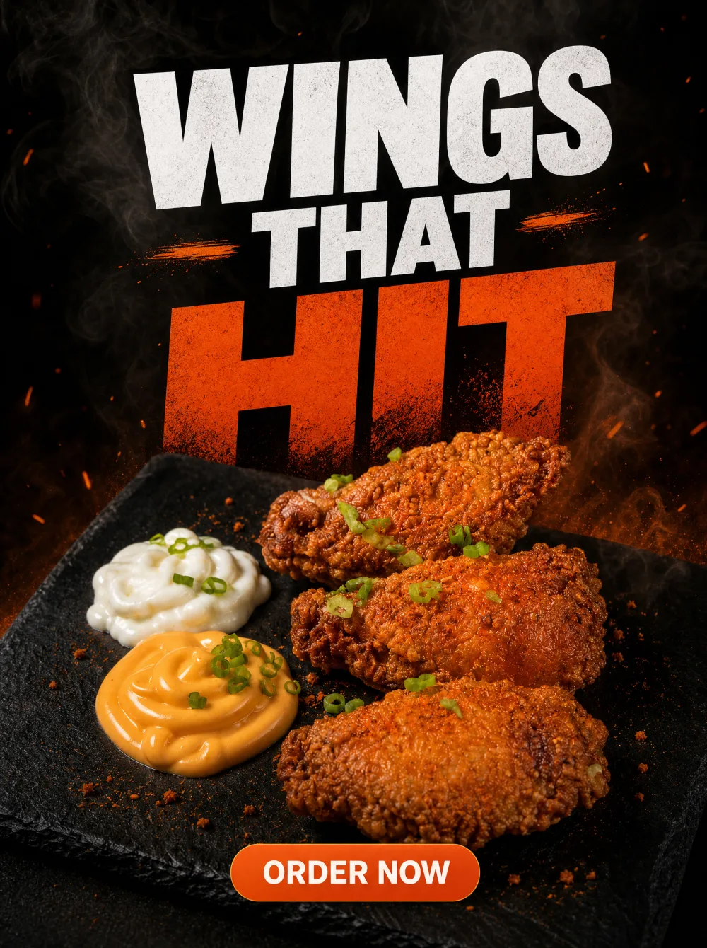 A marketing poster